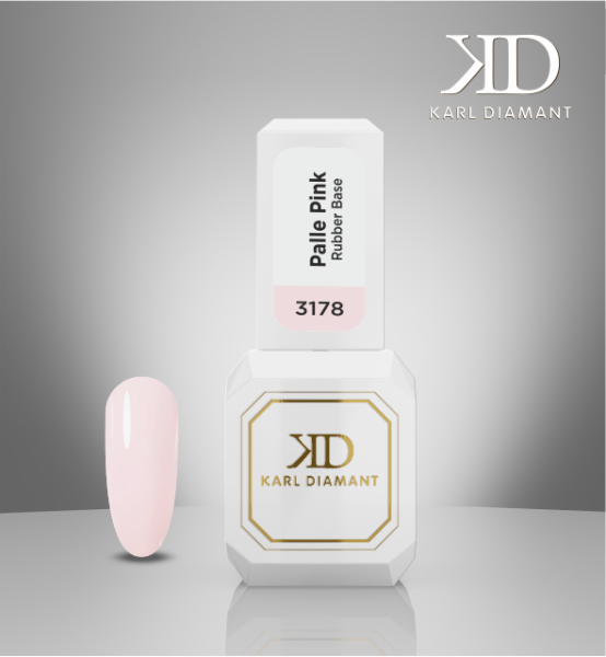 Karl Diamant Rubber Base Gel "Palle Pink" 11 ml